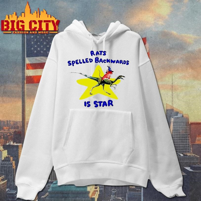 Rats Spelled Backwards Is Star Dinosaur Shirt