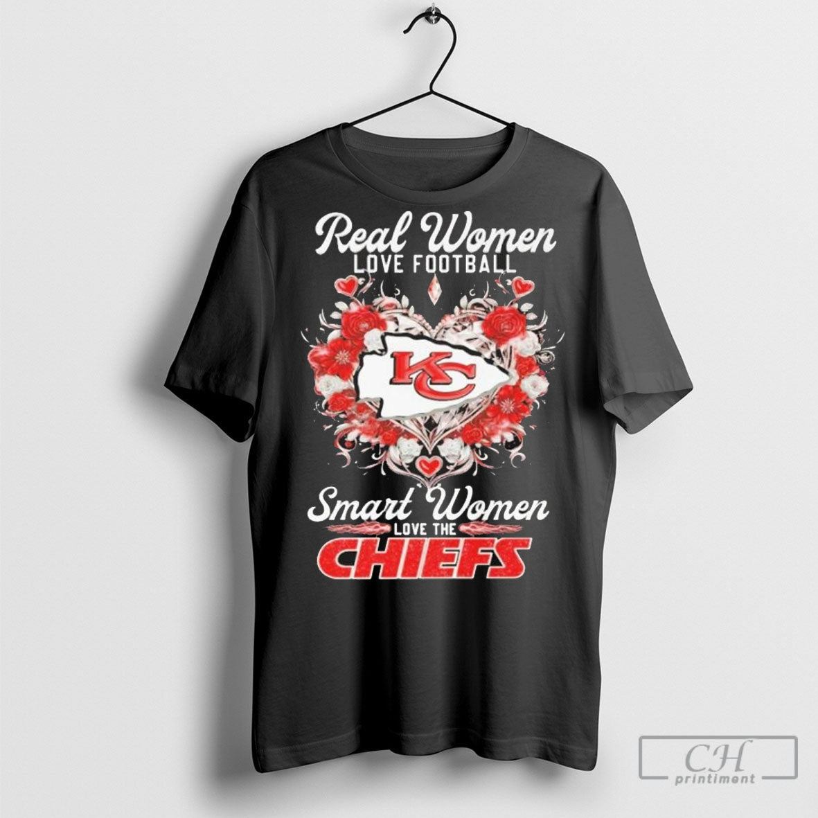 Real Women Love Football Smart Women Love The Kansas City Chiefs Logo 2025
