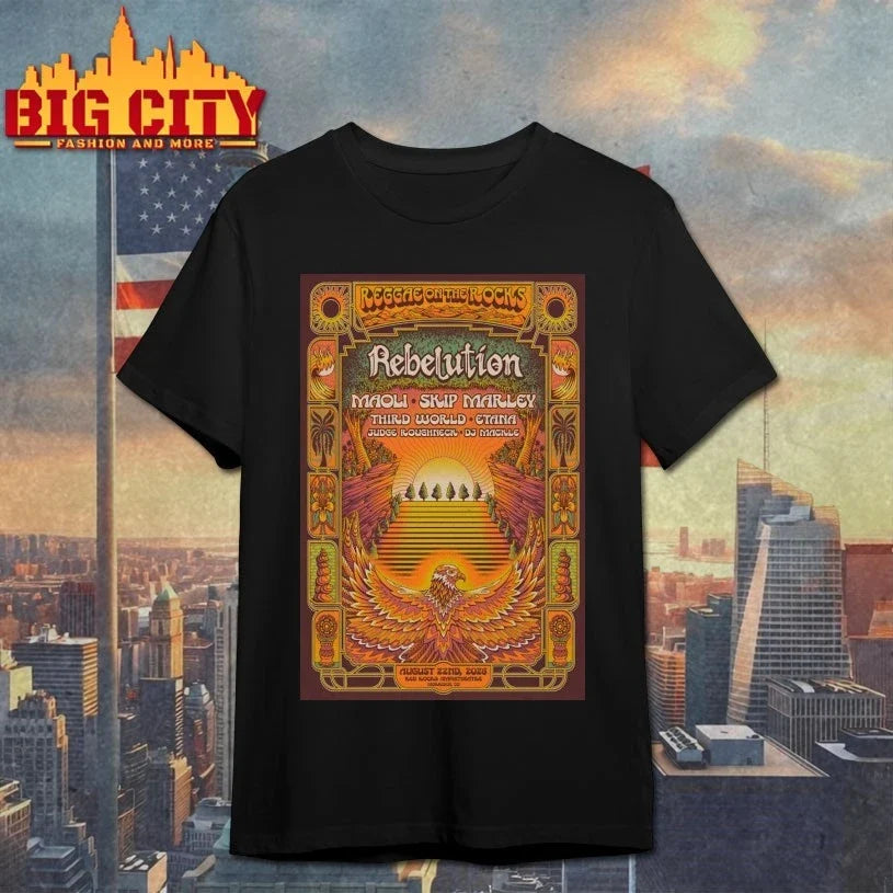 Rebelution 8.22.2026 Red Rocks Amphitheatre Poster t-shirt