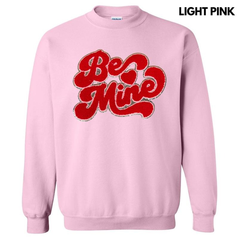 Red Be Mine Chenille Patch T-Shirts