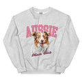 Red Merle Aussie Dog Mom Club Relaxed Fit Printed USA Womenswear Casual Comfortable T-Shirts