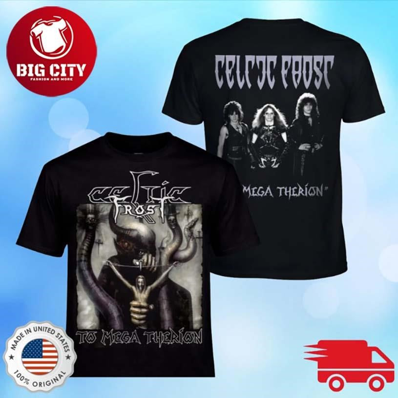 Redzoneshop Celtic Frost To Mega Therion Two Sided Shirt