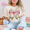 Religious Bow DTF Transfers THIS IS NOT SHIRT T-Shirts
