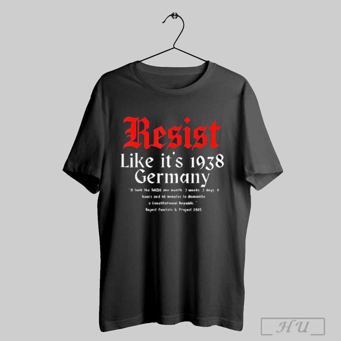 Resist Like Its 1938 Germany Retro T Shirt Png