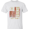 Resist American Flag Political Activism Protest Anti Trump Resistance Movements Streetwear Everyday Casual T-Shirts