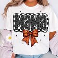 Retro Basketball Mama Coquette Basketball Mama Shirt Basketball Bow T-Shirts