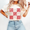 Retro Checkered Baseball Coquette Game Day Baseball Baseball Mom Baseball Bow Baseball Mama Shirt Tis Season T-Shirts