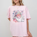 Retro Disco Santa Blowing Bubble Shirt Comfort Colors Cute Santa Santa Claus Season Tops Xmas Womenswear T-Shirts