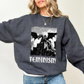Retro Feminism Dragon Fantasy Dark Academia Rights Girl'S Power Long Sleeve T-Shirts