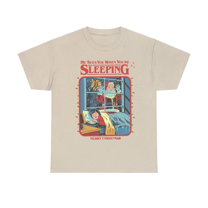 Retro Spooky Santa T-Shirts