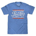 Retro Pepsi Cola Logo Light Blue T-Shirts