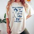 Retro Silly Goose Silly Goose Loose Funny Cowgirl Shirt Funny Western Funny 90s Top Womenswear Summer T-Shirts
