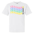 'Retro Teacher' Choose Your Grade Subject T-Shirts
