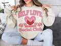 Retro Valentines Self Love Club Love Heart Candy T-Shirts