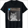 Ring Cat Motion Meme Funny Parody Ca Shirt Meme Shirt Shirt Trend 2025 T-Shirts