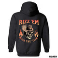 Rizz 'Em 'Tism Unique Winged Helmet Skull Both Who Love Bold T-Shirts