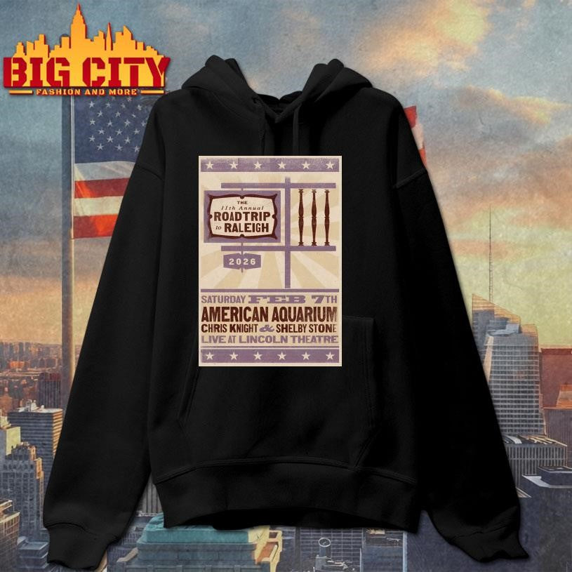 Road Trip To Raleigh Raleigh NC 2-7-2026 Poster Shirt
