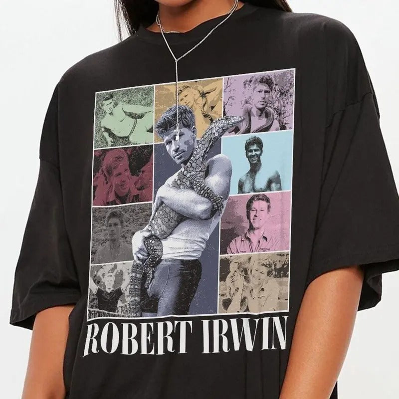 Robert Irwinn Wildlife Conversation Crocodile Shirt Australia Zoo T-Shirts