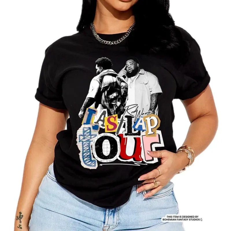 Rod Wave Shirt Rod Wave Last Lap Rod Wave Last Lap Shirt Rod Wave Concert Shirt Rod Wave Rod Wave T-Shirts