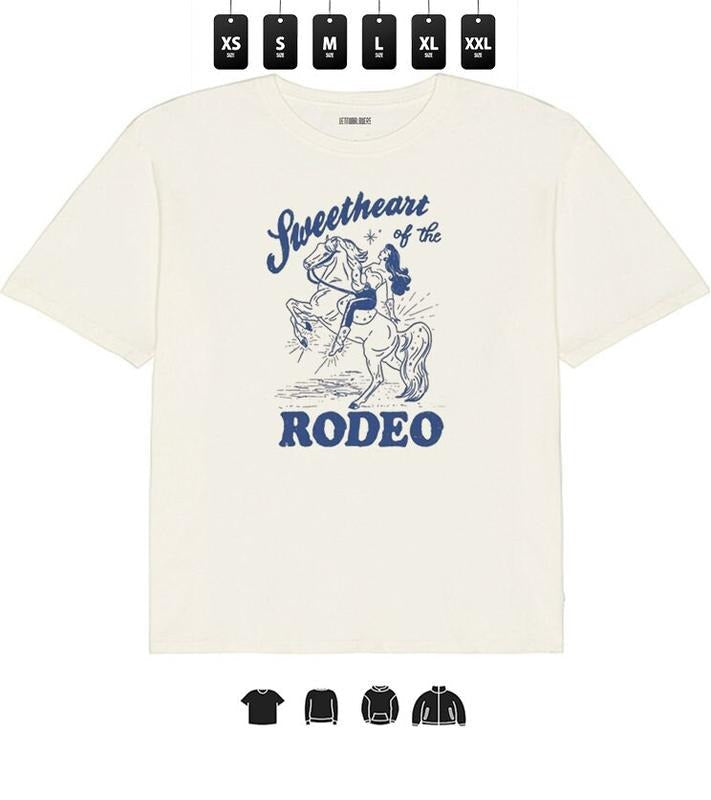 Rodeo Sweetheart Rodeo Heavy Taped Neck T-Shirts