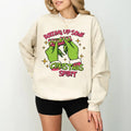 Rolling Up Some Spirit Funny Grin Ch Spirit Vintage Xmas Shirt T-Shirts