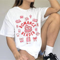 Romance Reader Shirt Book Lover Booktok Reading Vintage Retro Bookish Book Club Bookworm Reader Library T-Shirts