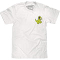 Rugrats Reptar Front Back Print White T-Shirts