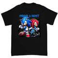 S0n!C Knuckl3s Detr0t Football Shirt Fan S0nc Knuckls Cotton Fabric T-Shirts