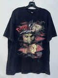 SAW Movie Baggy Horror Halloween Cyber Grunge Black NH11833style{N002}2 T-Shirts