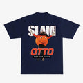 SLAM Syracuse Mascot Cover Classic Cotton Short Sleeve Crew Neck T-Shirts