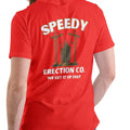 SPEEDY ERECTION COMPANY Cotton Man Menswear Soft Top T-Shirts