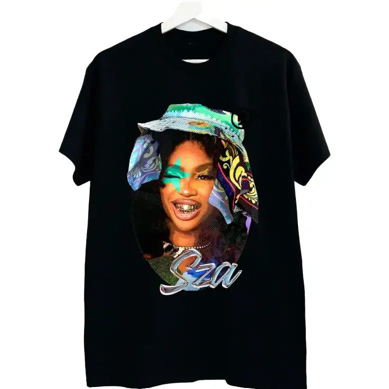 SZA BLACK Classic Cotton T-Shirts
