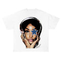 SZA Shirt SZA Star Blue Shirt Classic Cotton Fabric Menswear T-Shirts