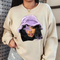 SZAAA Purple Star Big Face Celebrate R&B Icon This Statement T-Shirts