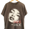 Sade Adu 90s Shirt Pop Music Tour Shirt Sade Adu World Tour Classic Cotton Top T-Shirts