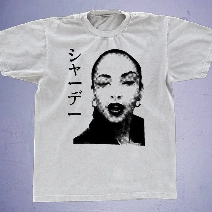 Sade Music 80 Tour Woman Man Tank Taddler Long T-Shirts