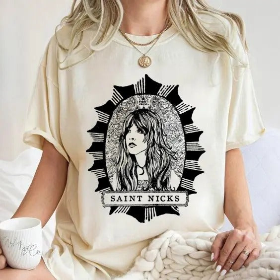 Saint Nicks Shirt Stevie Nicks Shirt T-Shirts