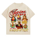 Saint Tears Vintage Jesus Christ Y2K Religious Vintage Y2k & Menswear Tops Streetwear T-Shirts
