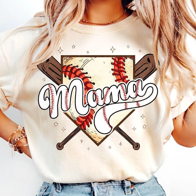 [Sale 45% Off] Game Day Baseball Vintage Baseball Mama Shirt Baseball Mom Lover Game Day Trend Mom T-Shirts