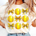 [Sale 45% Off] Retro Softball Softball Mama Shirt Coquette Bow Softball Game Day Shirt Moms T-Shirts