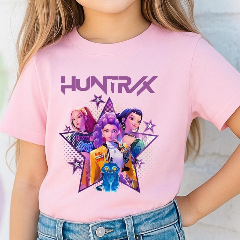 [Sale Up 40%] & Kpop Demon Hunters Shirt Huntrix Shirt Kpop Idol Shirt Mira Rumi Joey Shirt Huntrix Fan T-Shirts