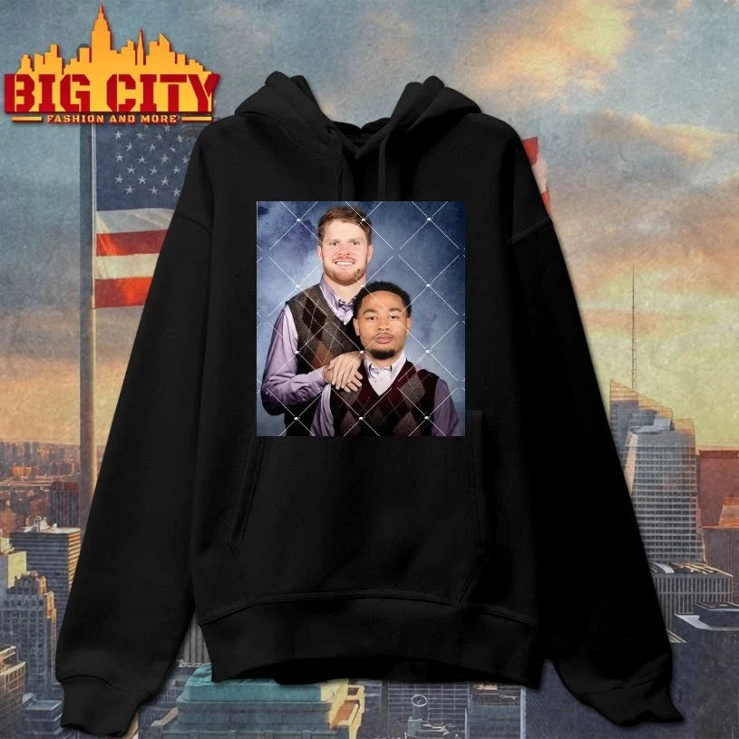 Sam Darnold Jaxon Smith-Njigba Football Seattle Step Bros t-shirt