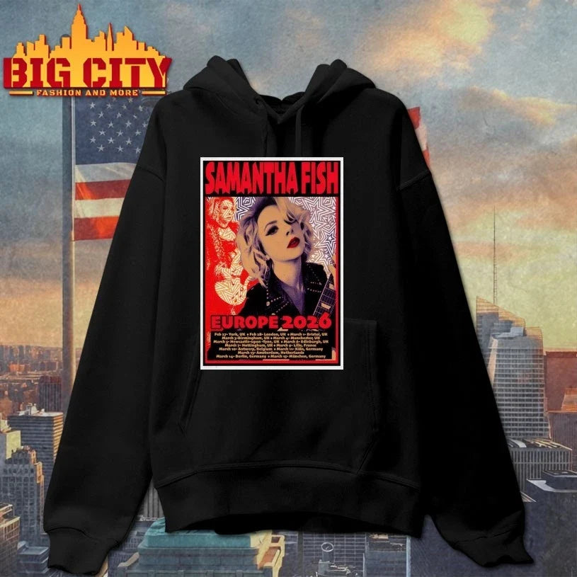 Samantha Fish 2026 Europe Tour Poster t-shirt