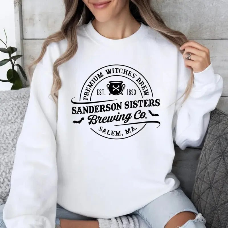 Sanderson Sister Brewing Co Sanderson Sisters Sanderson Sister Halloween Sanderson Sisters Long Sleeve Shirt T-Shirts