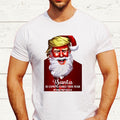 Santa Is Coming Early This Year Funny Trump Shirt Election Short Sleeve Presidential Republicans Shirt. Casual Menswear T-Shirts