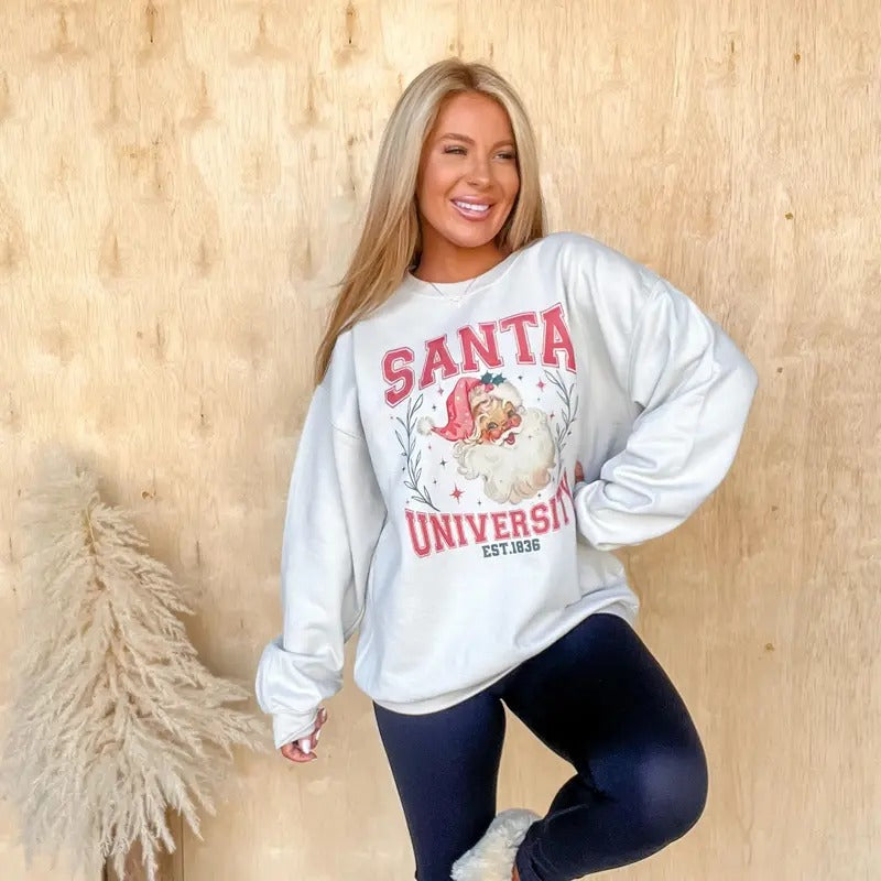 Santa University Top T-Shirts