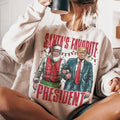 Santa'S Favorite President Shirt File Humorous Trump Casual Comfort T-Shirts