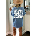 Save Horse Ride Cowboy D Western Country Concert Country Cowgirl Cowboy Shirt T-Shirts