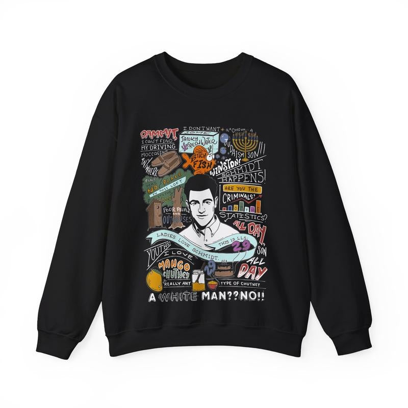 Schmidt Quote New Girl Show New Girl Show Funny Anniversary Fan New Girl Show New Girl Mood Funny Friend Long Sleeve Shirt T-Shirts