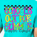Schools' Out Counselor DTF Transfers THIS IS NOT SHIRT T-Shirts